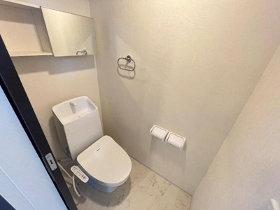 【トイレ】 | （仮称）調布市富士見町２丁目新築アパート | シャワー付トイレ（イメージ）