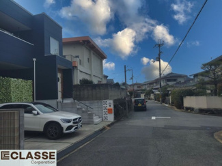 【前面道路含む現地写真】 | 宇治市南陵町3丁目　中古戸建て