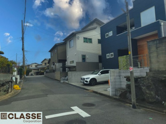 【前面道路含む現地写真】 | 宇治市南陵町3丁目　中古戸建て