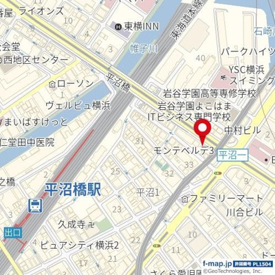 【地図】 | ライオンズマンション横浜駅東