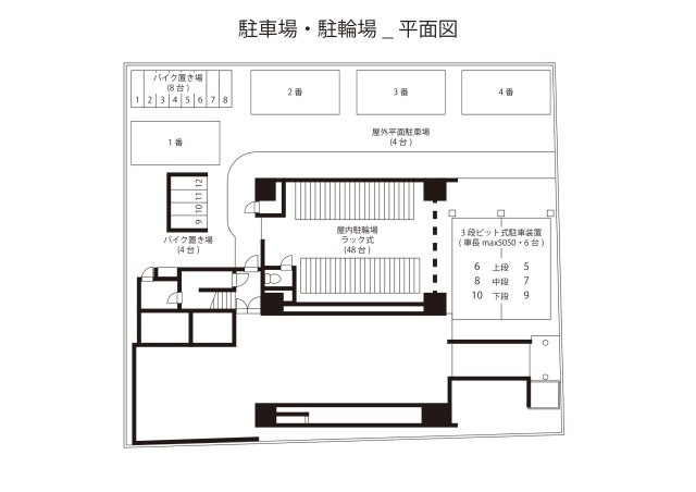 花の木ライズの区画図