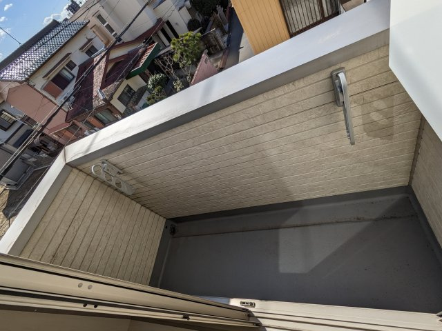 クオーレ名古屋のバルコニー