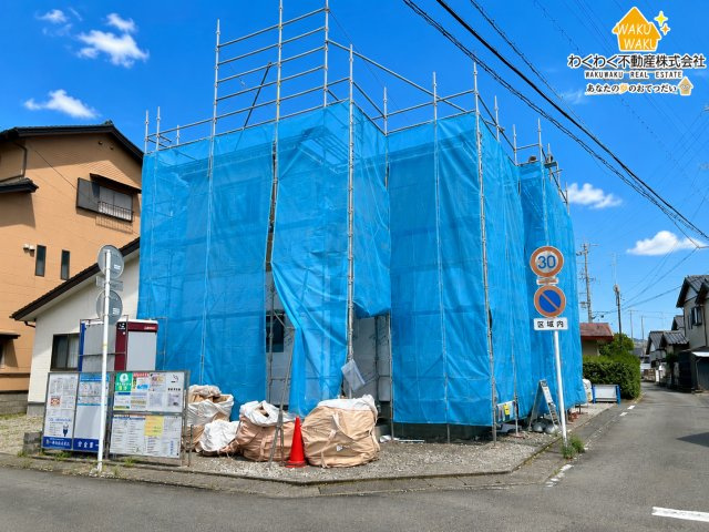 島田市稲荷　新築戸建の外観|（2026年5月19日撮影）