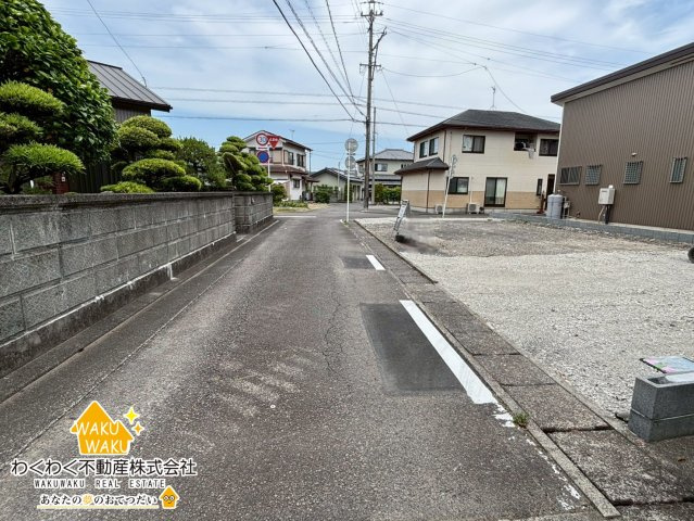 島田市稲荷　新築戸建の前面道路含む現地写真|（2026年5月19日撮影）
