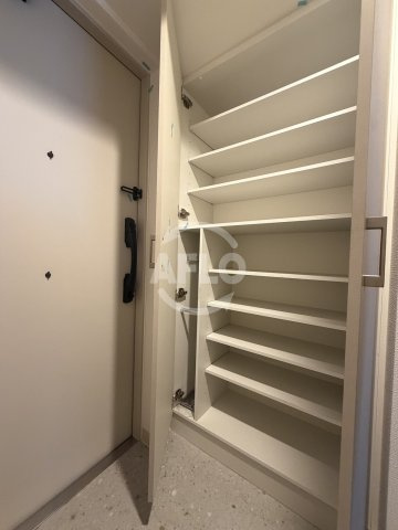 エステムコート難波WEST-SIDEⅨレデントの収納|エステムコート難波WEST-SIDEⅨレデント　玄関収納