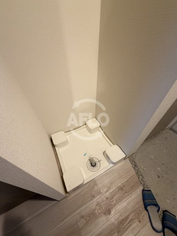 エステムコート難波WEST-SIDEⅨレデントの設備|エステムコート難波WEST-SIDEⅨレデント　洗濯機置き場