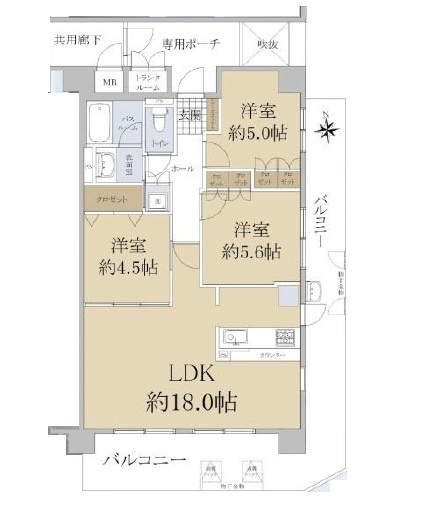 プライムコート高槻総持寺の間取り|間取り図はいかがですか？ご希望を叶える間取りですか？リビングの広さは？水回りの位置は？カウンターキッチン？など色々な情報が集約されています。弊社ではリフォームなどのご相談も承っております。