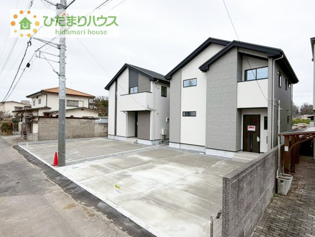 【外観】 | 土浦市桜町2期　新築戸建　2号棟 | スタイリッシュな外観です(^^)/