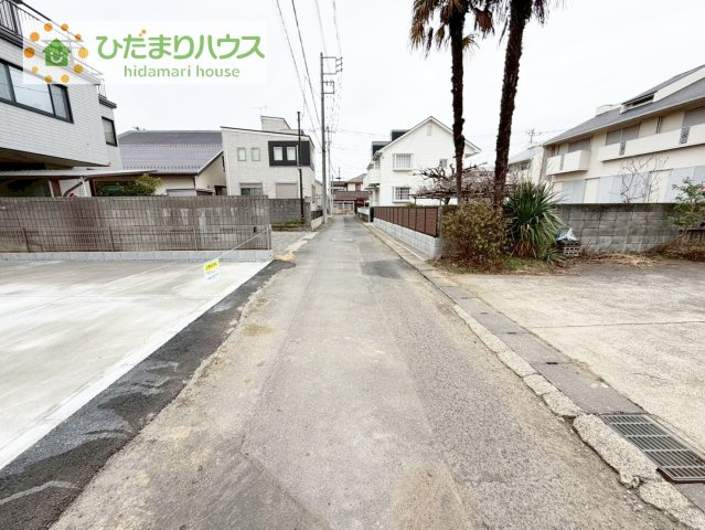 【前面道路含む現地写真】 | 土浦市桜町2期　新築戸建　2号棟