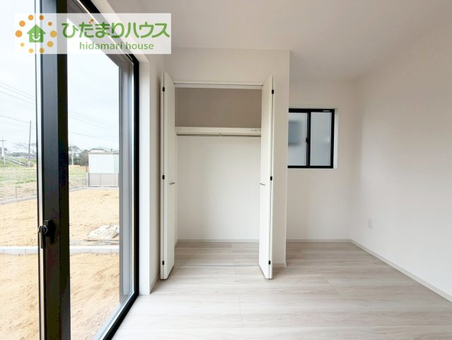 【収納】 | 土浦市桜町2期　新築戸建　2号棟 | クローゼットタイプの収納は荷物がどこにあるかすぐに見つかります！