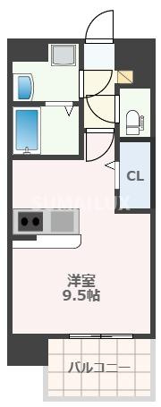 ＬＩＢＴＨ九品寺Ⅲの間取り