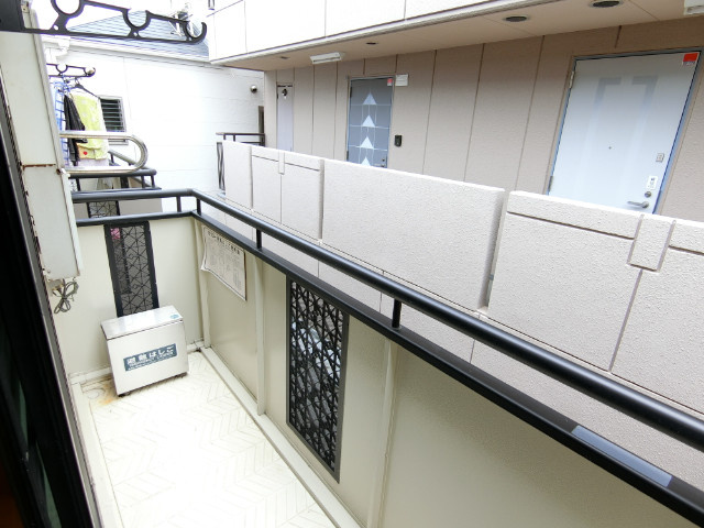 シャンブル・ドゥ・スマのバルコニー