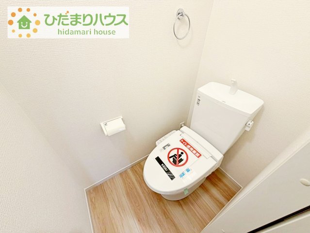 【トイレ】 | 土浦市桜町2期　新築戸建　1号棟 | トイレは1F、2F共に完備！取り合いになることがありませんね(^^)/