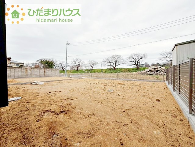 【庭】 | 土浦市桜町2期　新築戸建　1号棟 | お庭付物件になります！お庭遊びや、プールなどお子様も大喜び(^^)