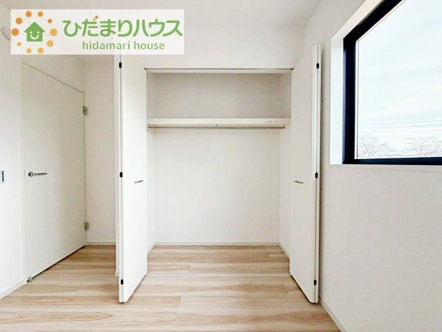 【収納】 | 土浦市桜町2期　新築戸建　1号棟 | クローゼットタイプの収納は荷物がどこにあるかすぐに見つかります！