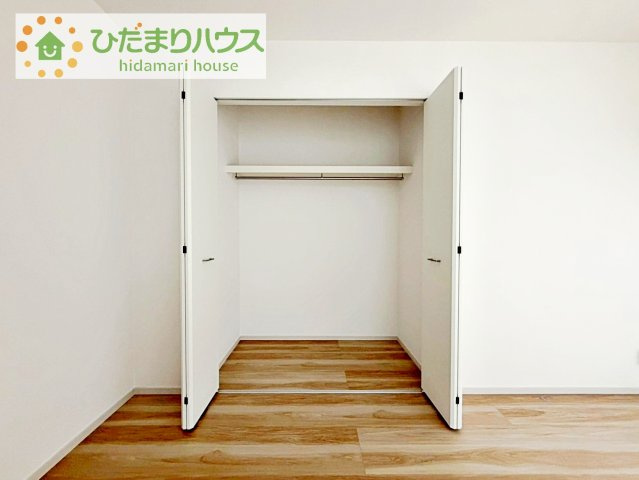 【収納】 | 土浦市桜町2期　新築戸建　1号棟 | 全室にクローゼットが付いていて、お部屋の住空間もスッキリ広々使えそうです(^^)