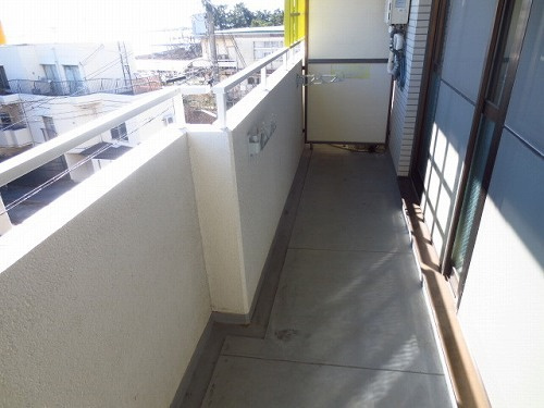 マインドパレス須磨浦のバルコニー