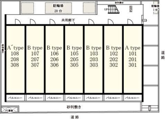 【区画図】 | リブリ・ピーチテラス金澤八景