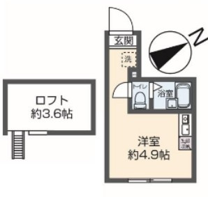 グローリア北千住の間取り