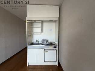 スチューデントルームバラード47のキッチン