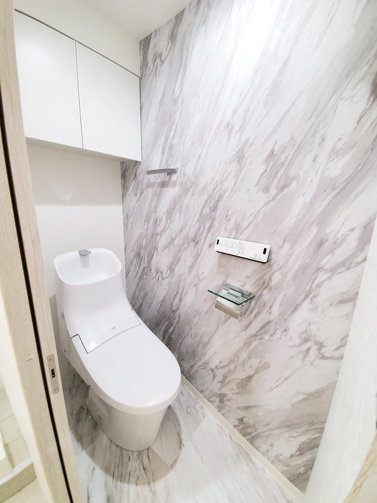 フクダ不動産八木駅前マンションのトイレ|温水洗浄便座付きトイレ