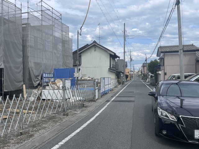 【前面道路含む現地写真】 | 深谷市田所町第3　リーブルガーデン　新築戸建　全2棟　1号棟 | 3/5撮影