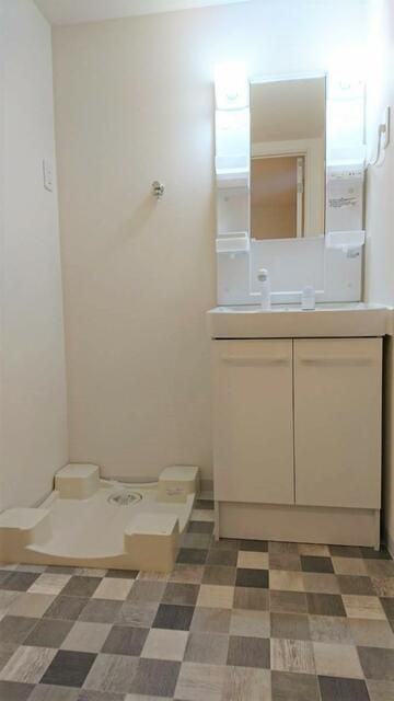 シアッツ目黒の独立洗面台