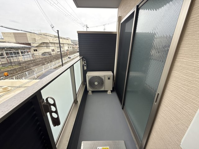 Habitasion京口のバルコニー