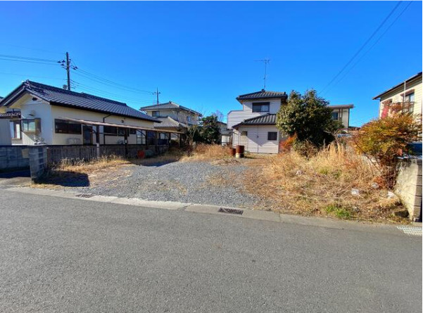 佐野市田沼町　売地の外観