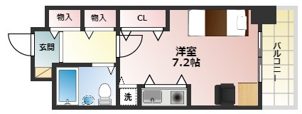 ルモンド西宮の間取り