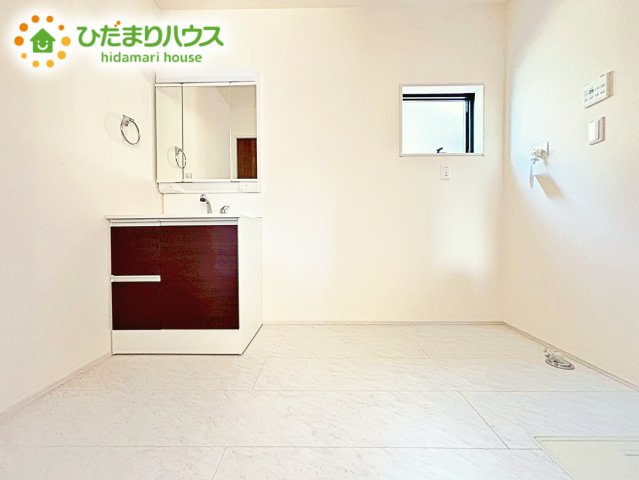 【独立洗面台】 | 鹿嶋市平井東第1　新築戸建 | シンプルで使い勝手の良い独立洗面台！