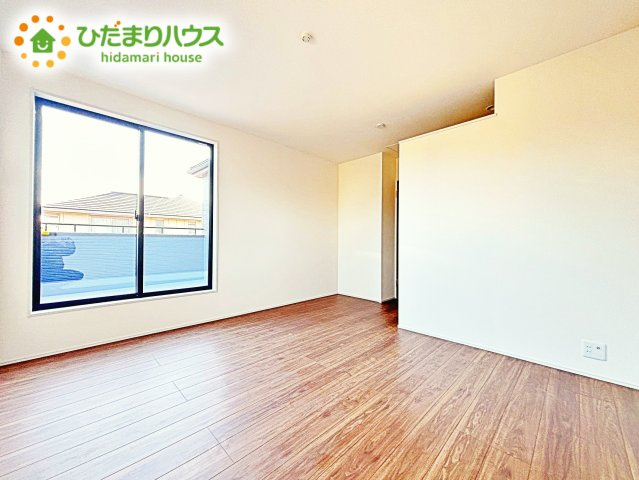 【寝室】 | 鹿嶋市平井東第1　新築戸建 | ベッドを置いても余裕の広さがあります。パソコンや趣味のスペースなどインテリアを考えるのも楽しみですね！