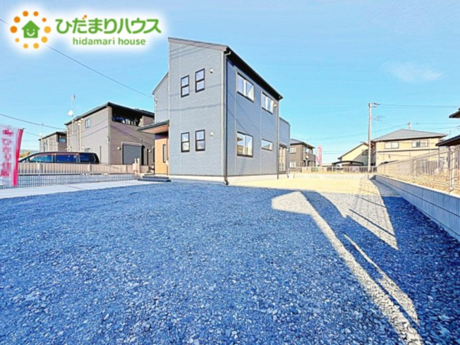 【駐車場】 | 鹿嶋市平井東第1　新築戸建 | マイホームなら駐車場代がかかりません。しかも、自宅の駐車場で洗車が出来ます！今までコイン洗車に行っていた手間も省けて、節約にも繋がります(^^♪