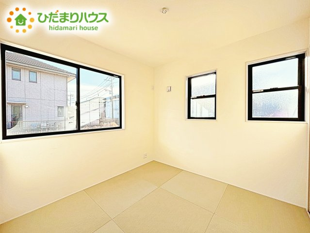【和室】 | 鹿嶋市平井東第1　新築戸建 | 床の間付きの情緒漂う和室☆彡