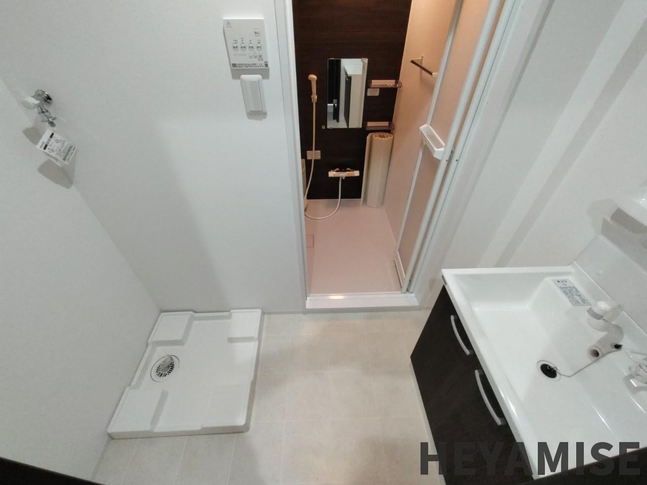 コ・クーン八幡の洗面所