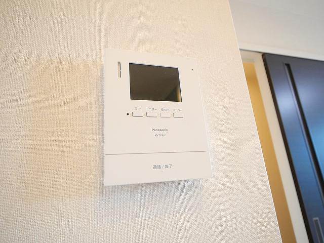 ル・リアンのセキュリティ|モニター付きインターホン完備