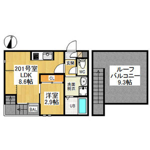 GRANDTIC青山　名古屋市賃貸　仲介手数料無料の間取り
