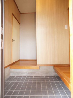 【玄関】 | 鹿沼市幸町貸家 | 玄関スッキリ！