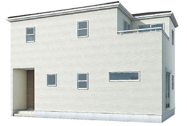 【外観パース】 | 北本市東間8丁目　新築住宅