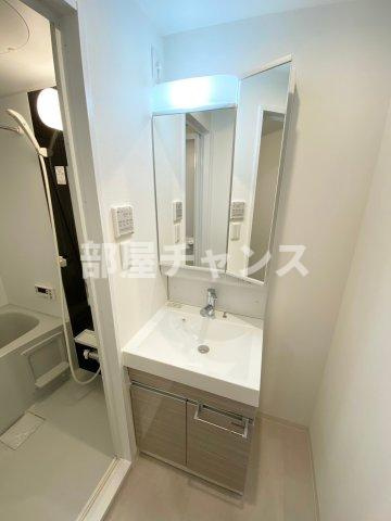 パルティール高畑の独立洗面台