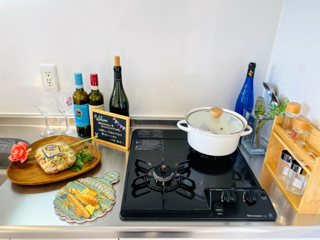 ヴァンヴェール八木のキッチン|※写真は同物件別部屋の写真です。実際の色味と相違がある場合は現況優先となります。