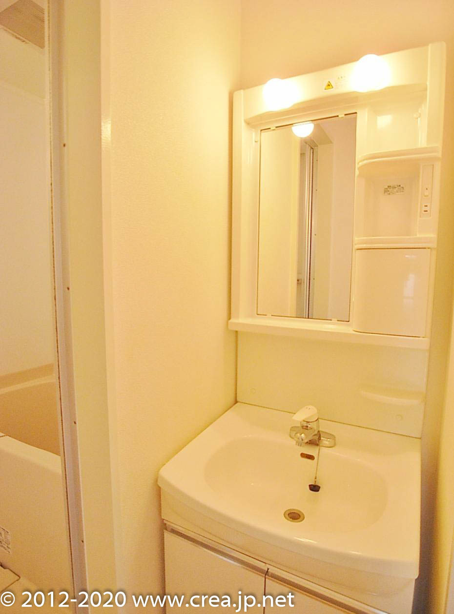 第二ホワイトハイツの独立洗面台