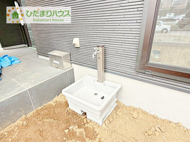 【その他】 | 取手市井野台3丁目　新築戸建 | 洗車や上履き等洗うのに便利な立水栓付き！