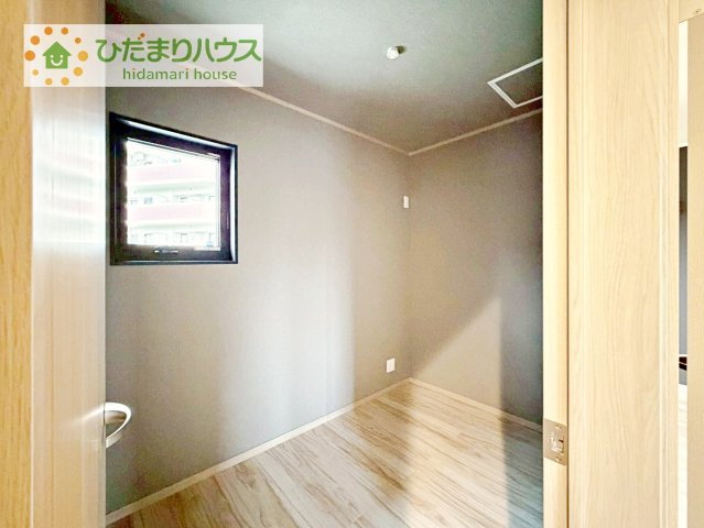 【収納】 | 取手市井野台3丁目　新築戸建 | こたつや扇風機などの季節物もポンポンしまえる大容量の納戸付き♪