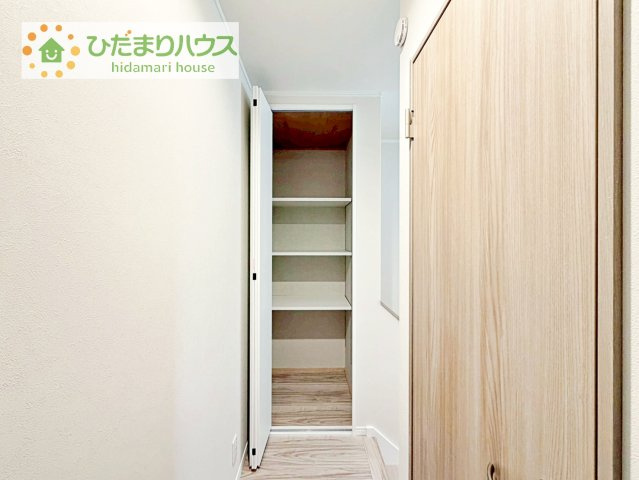 【収納】 | 取手市井野台3丁目　新築戸建 | 家族みんなで共同で使える便利な廊下収納！