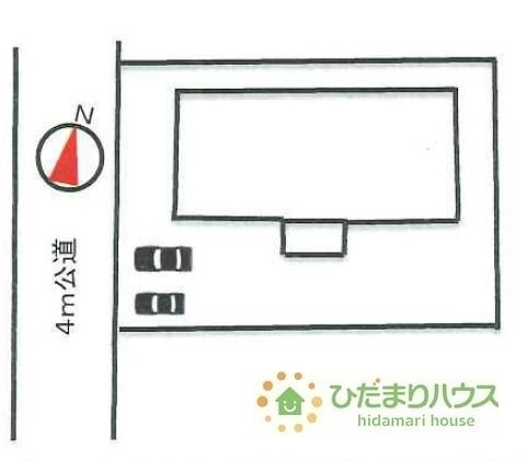 【区画図】 | 取手市井野台3丁目　新築戸建 | 急な来客時にも安心な、並列駐車2台まで可能です(^^♪