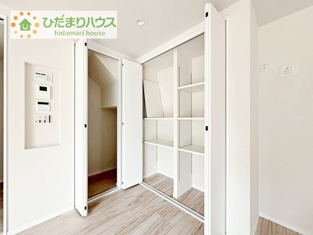 【収納】 | 取手市井野台3丁目　新築戸建 | 備え付け収納で、スッキリお片付け！