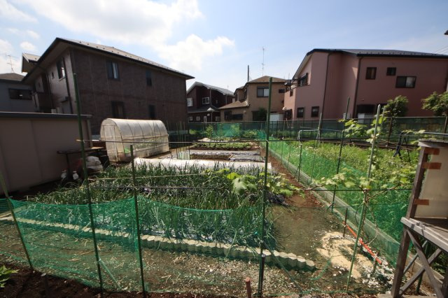 中古戸建(別途家庭菜園の土地149㎡付き)の庭|149㎡(約45坪)の別途家庭菜園用の土地付き