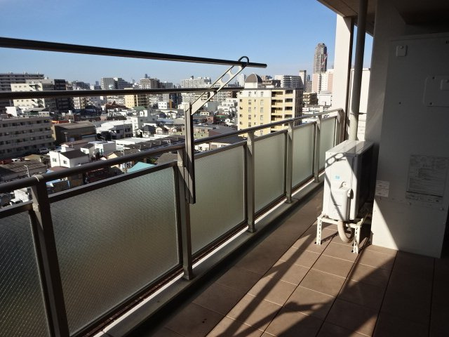 東京スイートレジデンスのバルコニー