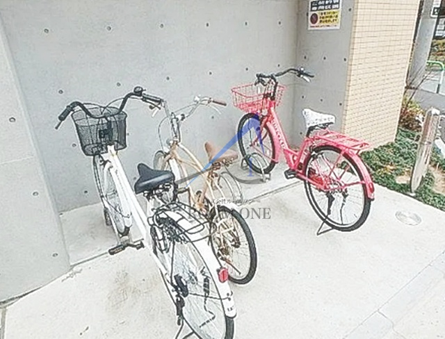 メイクスデザイン町屋のその他共用部分|駐輪場です。